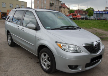 Układ wydechowy Mazda MPV II